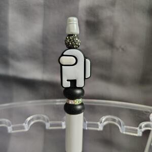 Among Us beaded pen